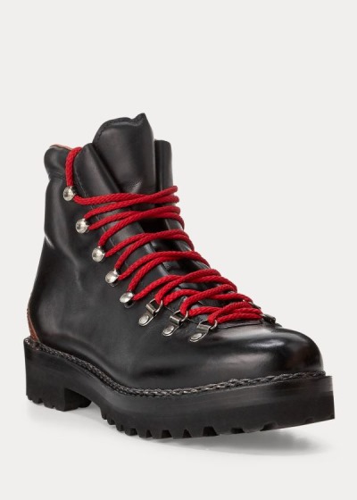 Botas Ralph Lauren Fidel Burnished Calfskin Homem 15897-OYQR